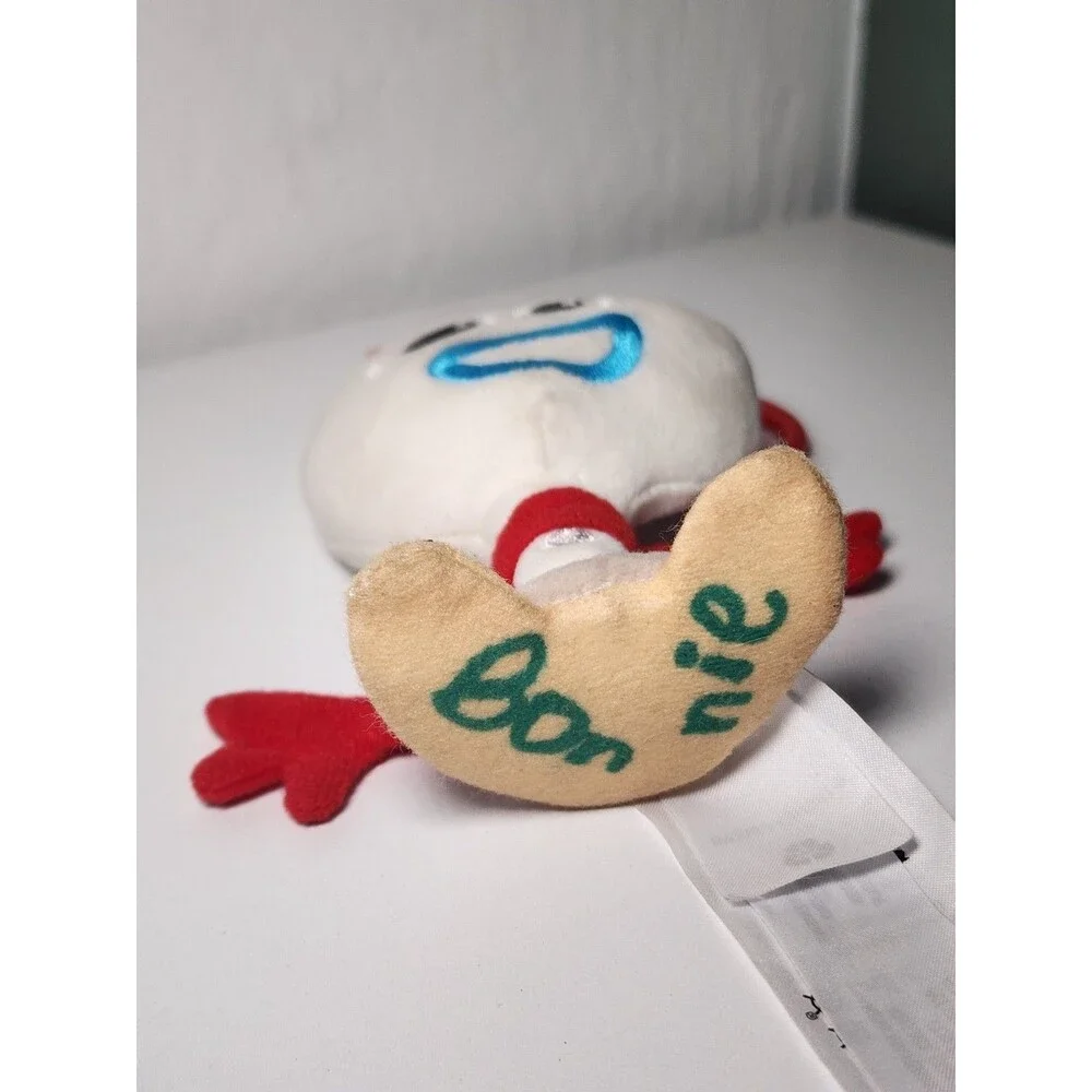 Disney Parks Toy Story Forky Big Head Plush Bag Clip Keychain 6” Pixar